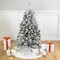 Northlight 4.5' Flocked Madison Pine Artificial Christmas Tree, Unlit